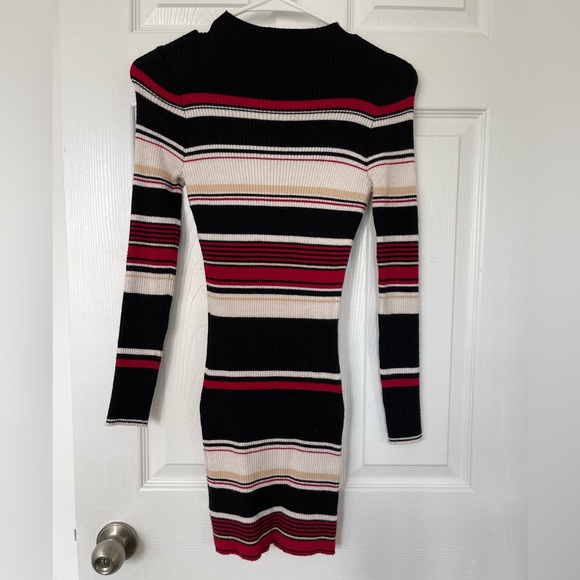 Fashion Nova sweater dress. Black and red in small size. Worn once! - Picture 2 of 2